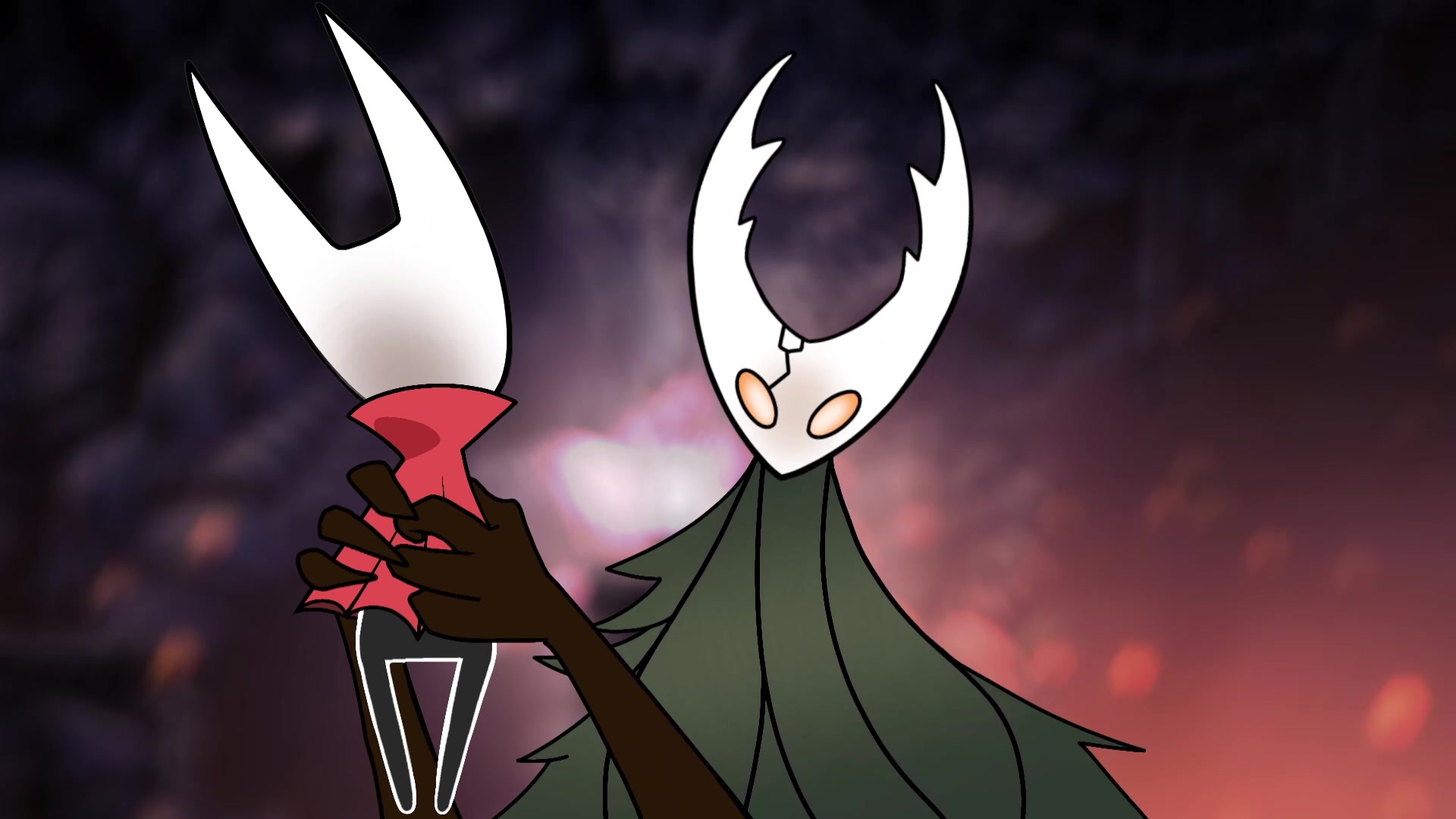 Horny hornet meets hollow knight