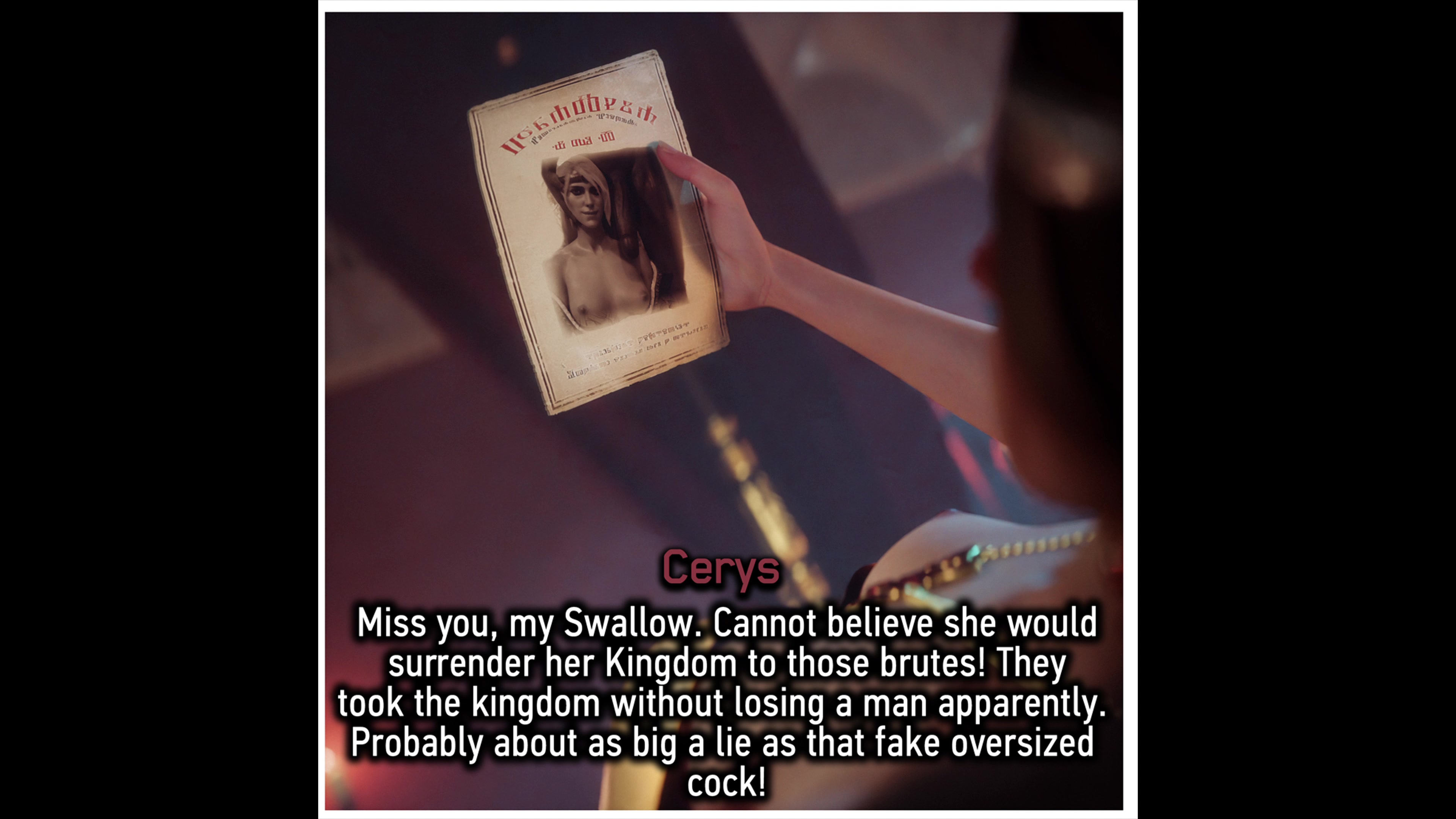 瑟蕾丝屈服于bbc漫画