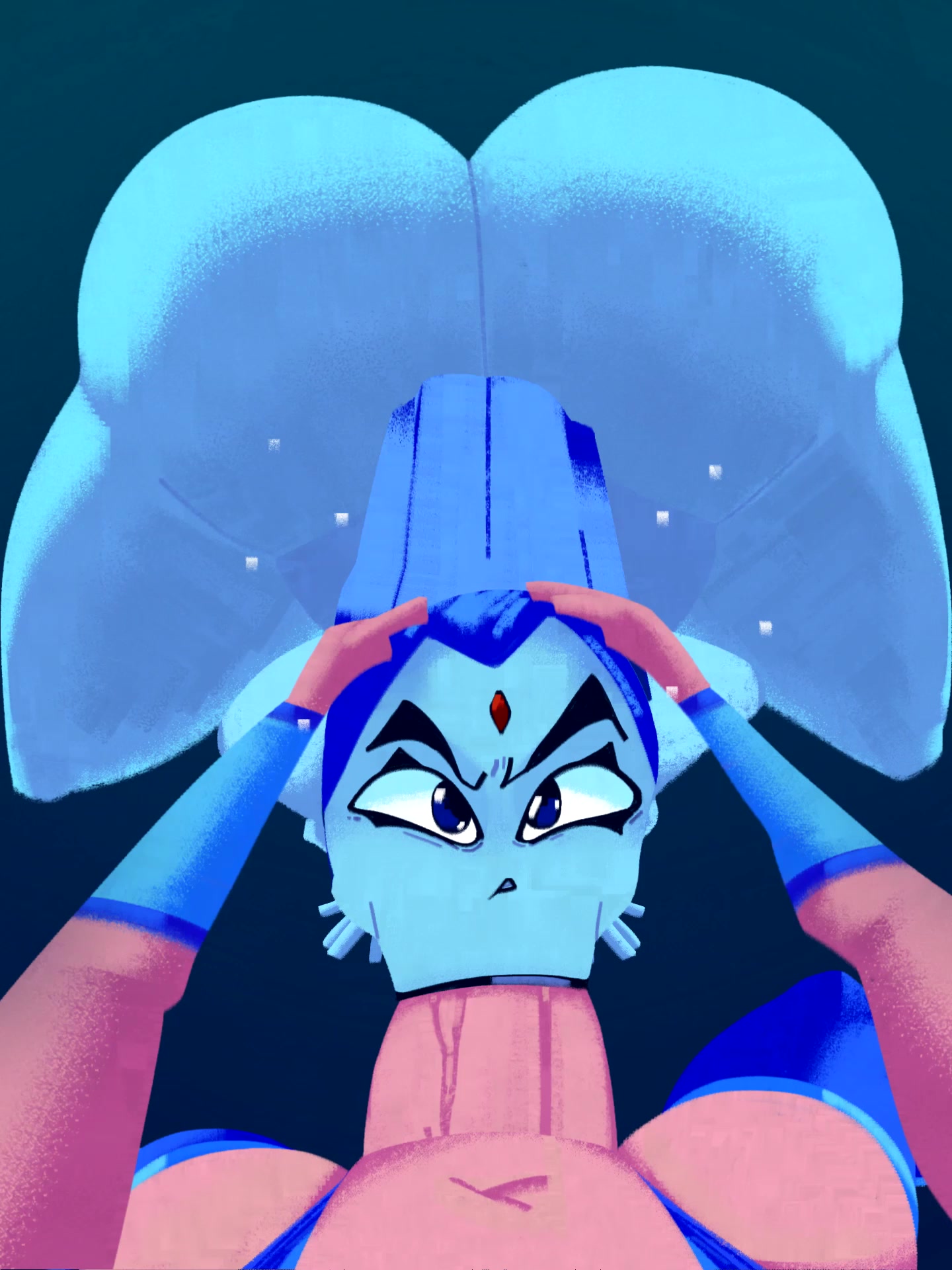 Raven e starfire ficam travessas com peidos