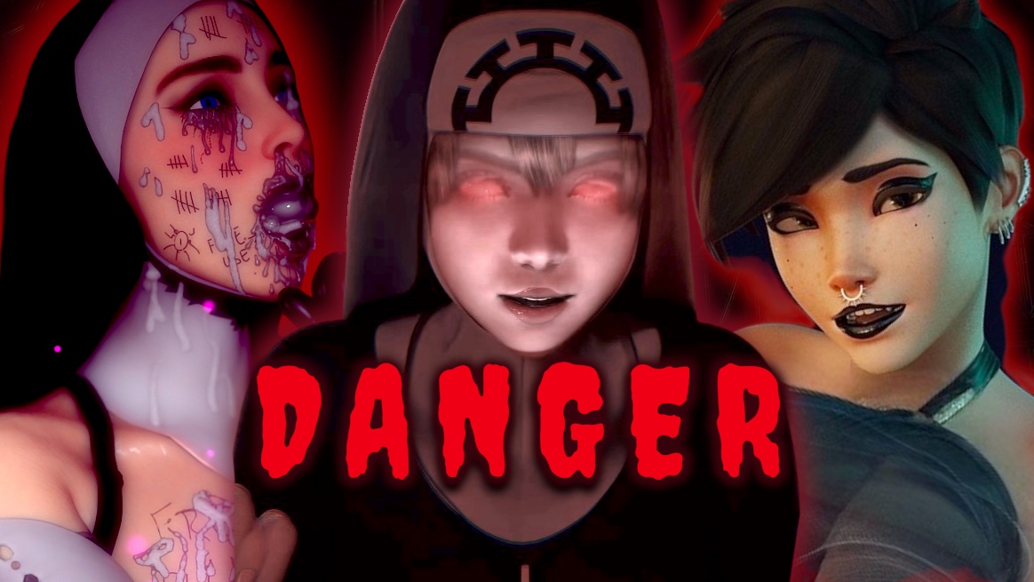 Colegiala futanari tentáculo sexy halloween pmv