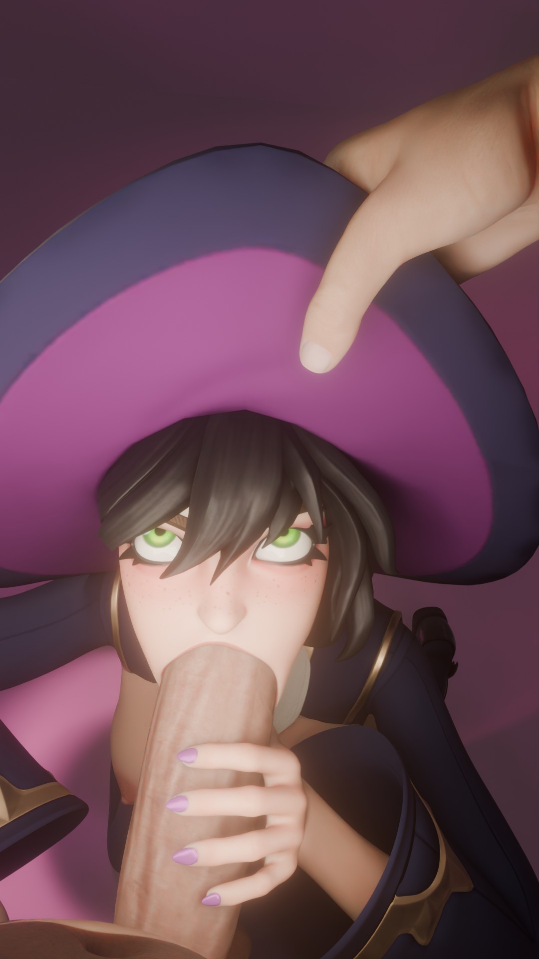 व्हीकैग3डी हेल्सी की मध्यरात्रि गंदा बीजे दृश्य