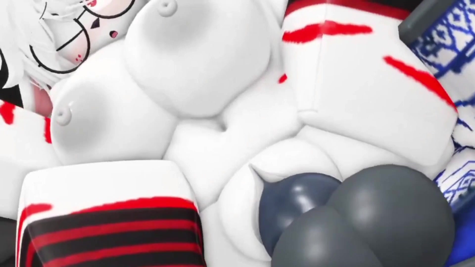 يوم ممطر فتاة مدرسة فوتا مع المخلوقات المجنونة