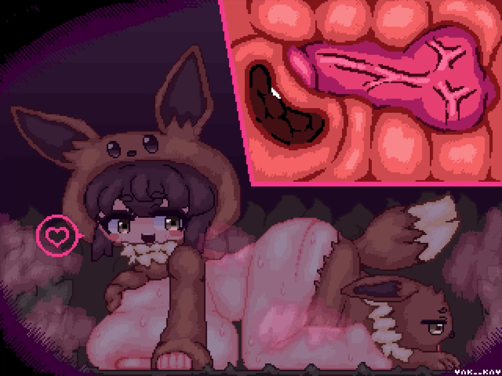 伊布交配仪式 by vak__kav