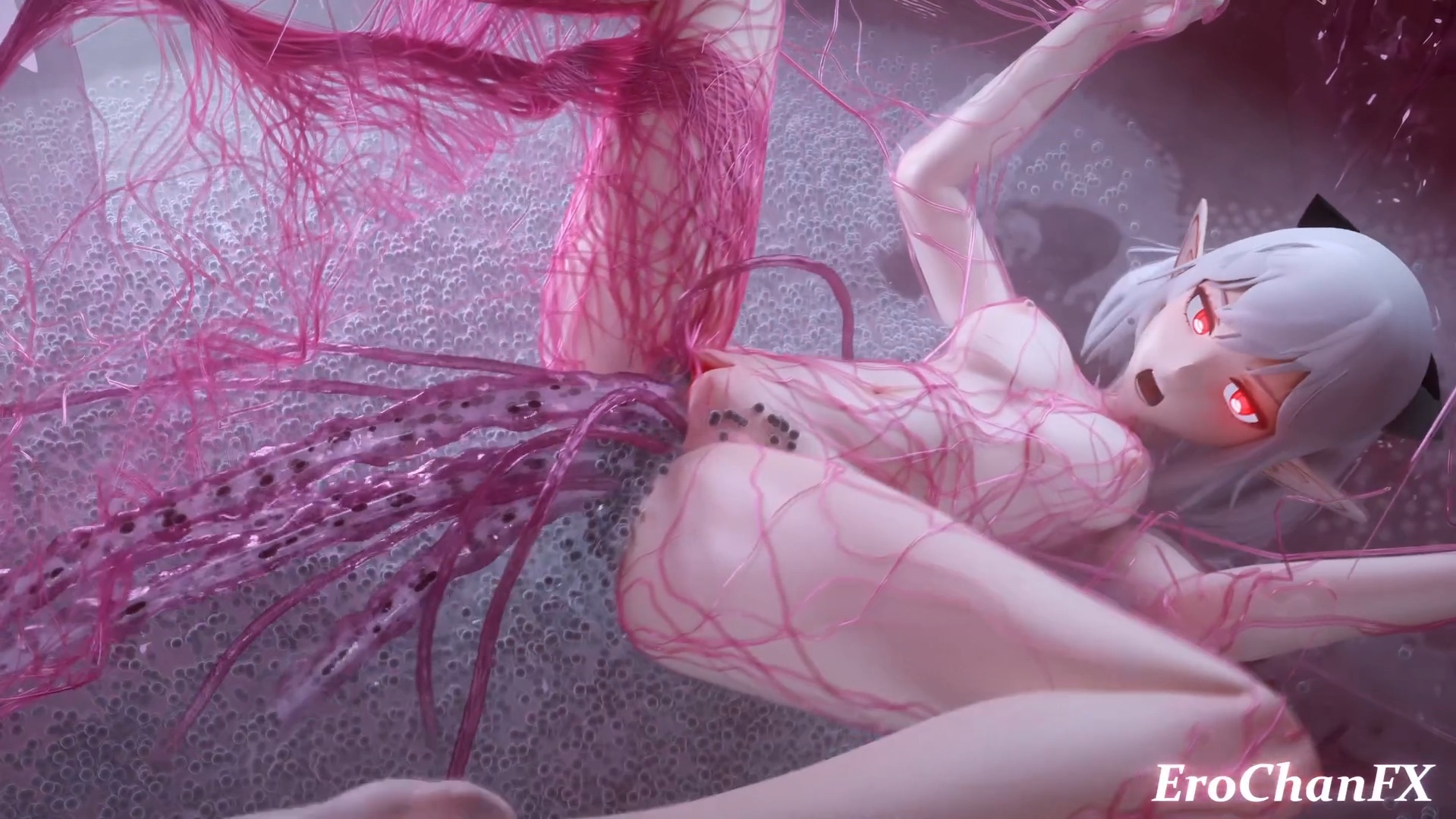 अतू को टेंटेकल और अंडों से भरा गया