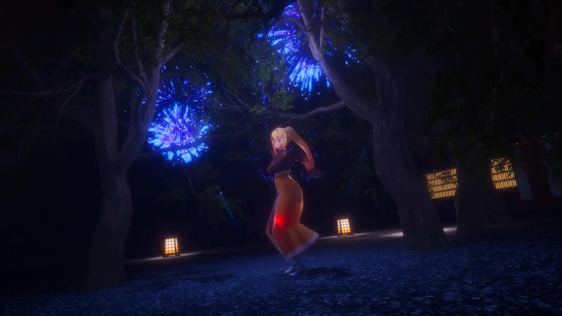 футанари-школьница на осеннем фестивале: тентаклей эччи