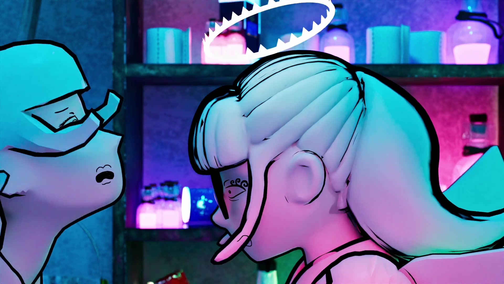 アフターライフ学園ふたなり女子生徒触手下剤間違い