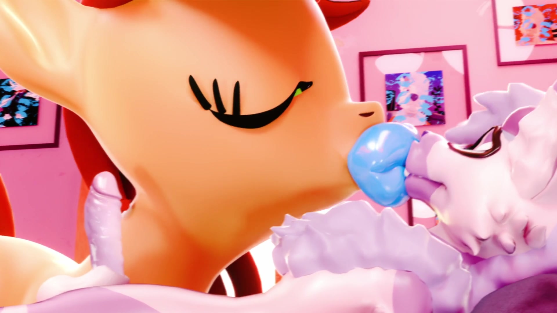 Colegial safada tentáculo futanari ecchi 13