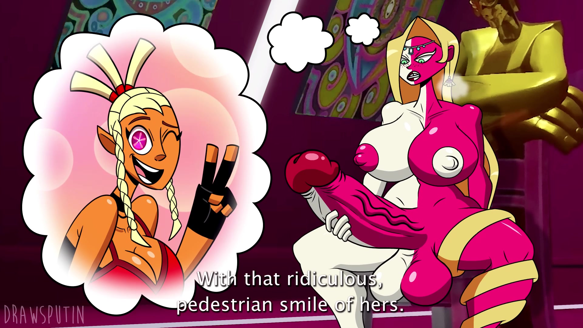 Schoolgirl tentacle futanari ecchi fantasy