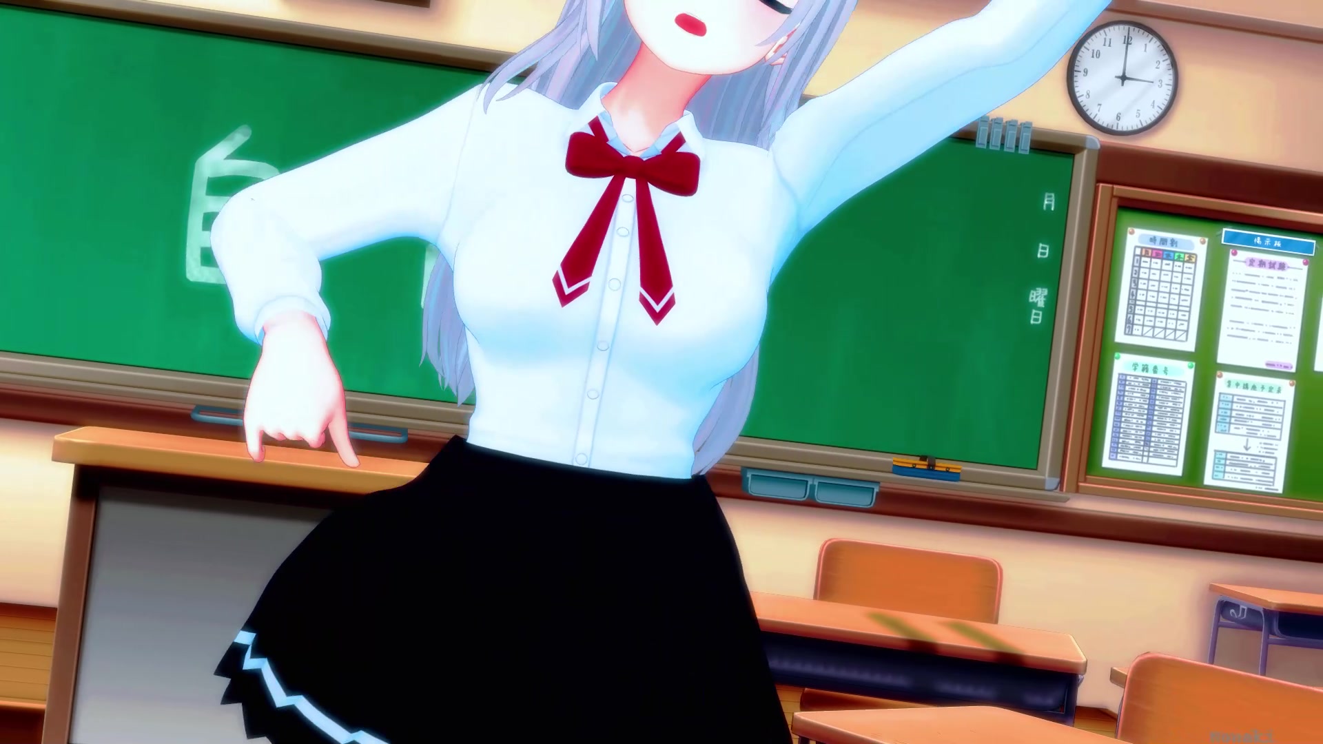 Mmd heart pie dancehall: yuki & alya escola tentáculos futanari col...