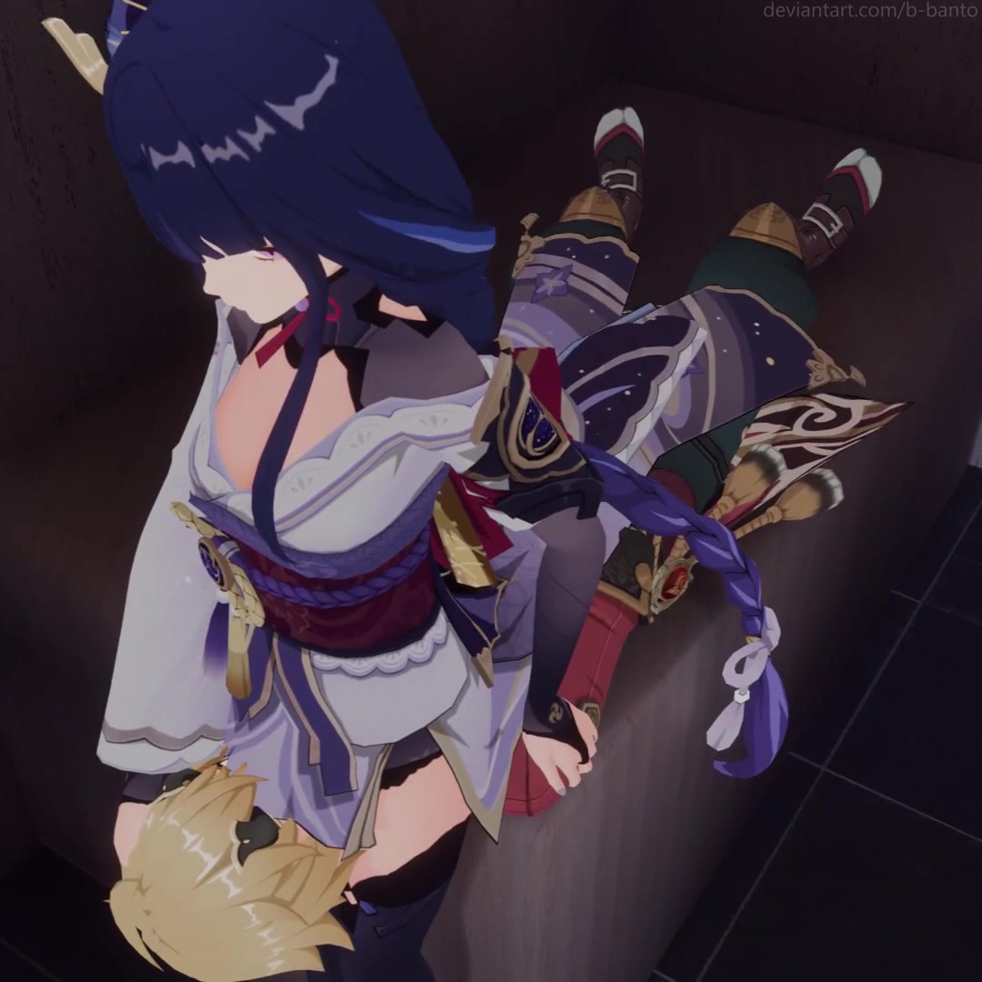 Shogun raiden femdom kopfquetscher erstickung