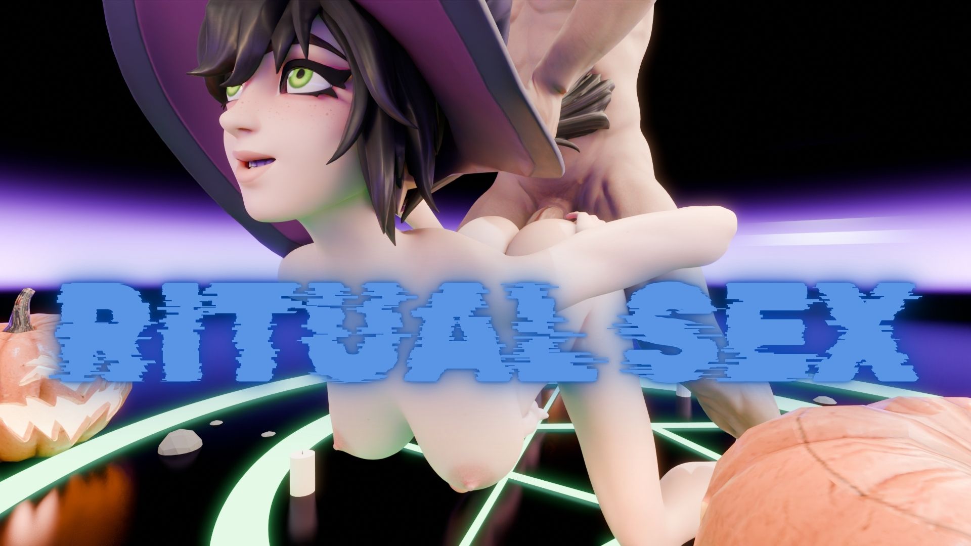 Rituel minuit d'helsie avec futa et tentacules