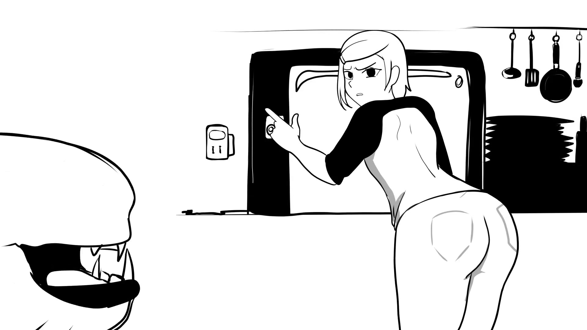 Schulmädchen gwens tentakel-futa-ecchi-kuchenparty