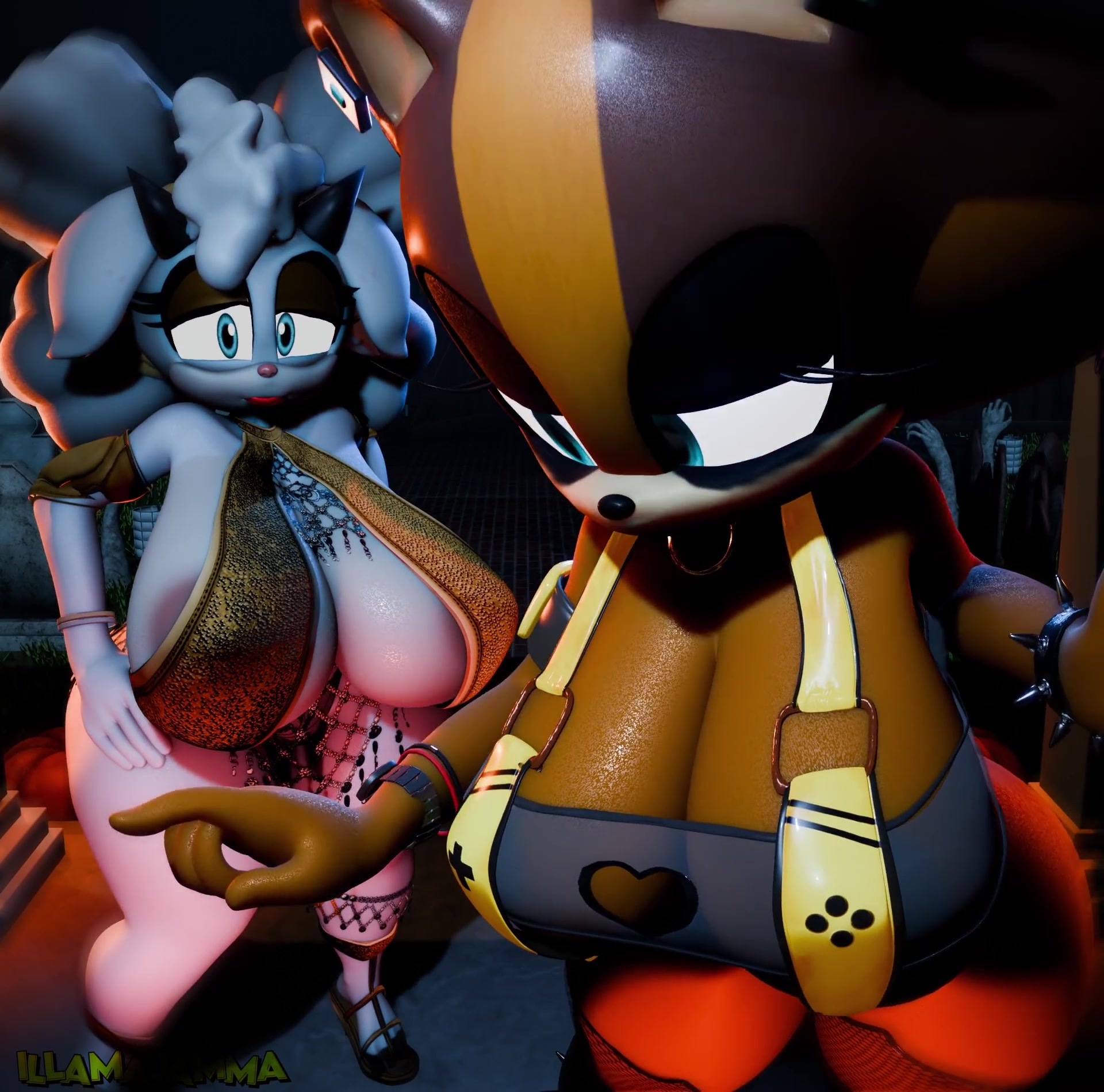 Lanolin y palos halloween tentáculo futanari colegiala ecchi