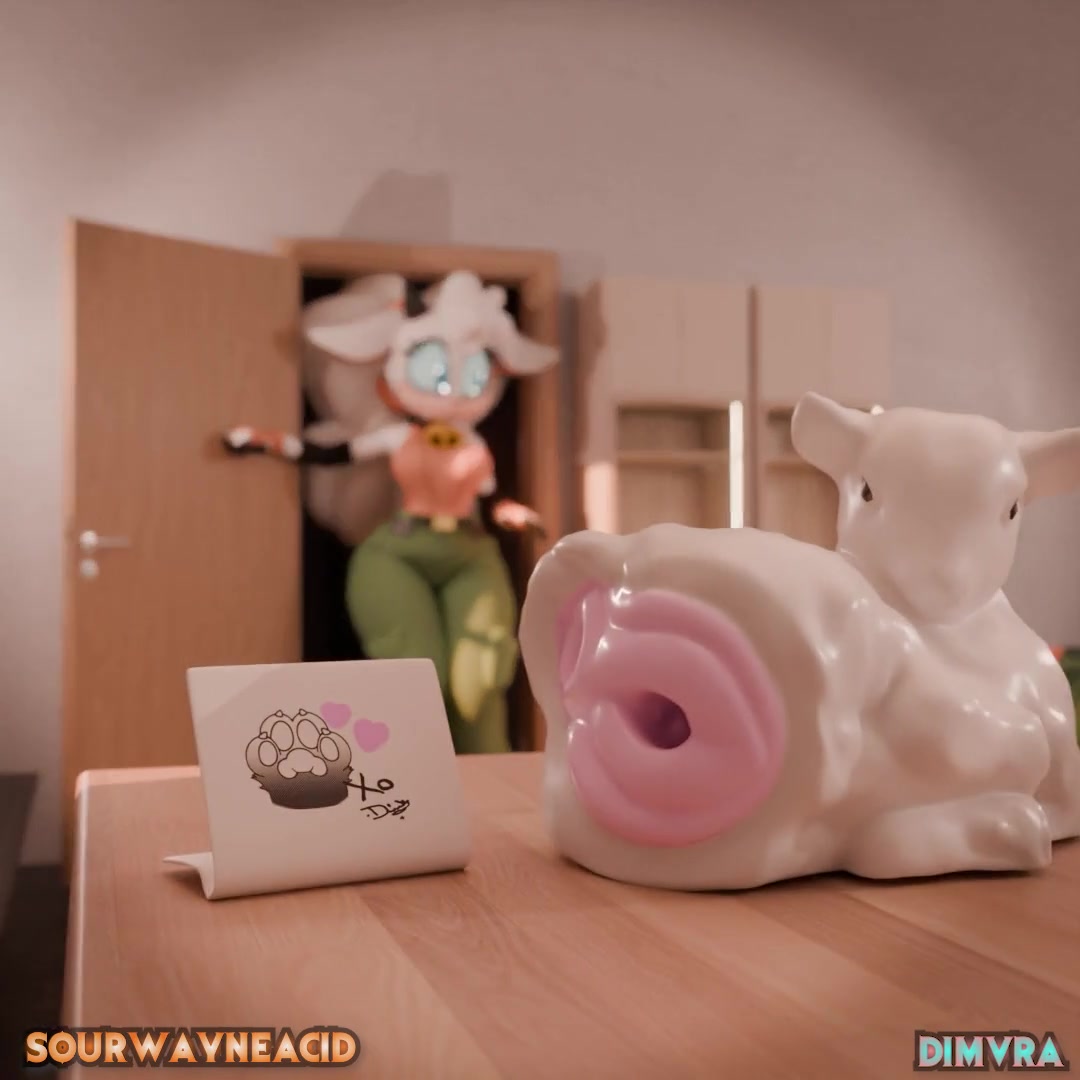 羊の女子校生触手ふたなりエッチオナホール