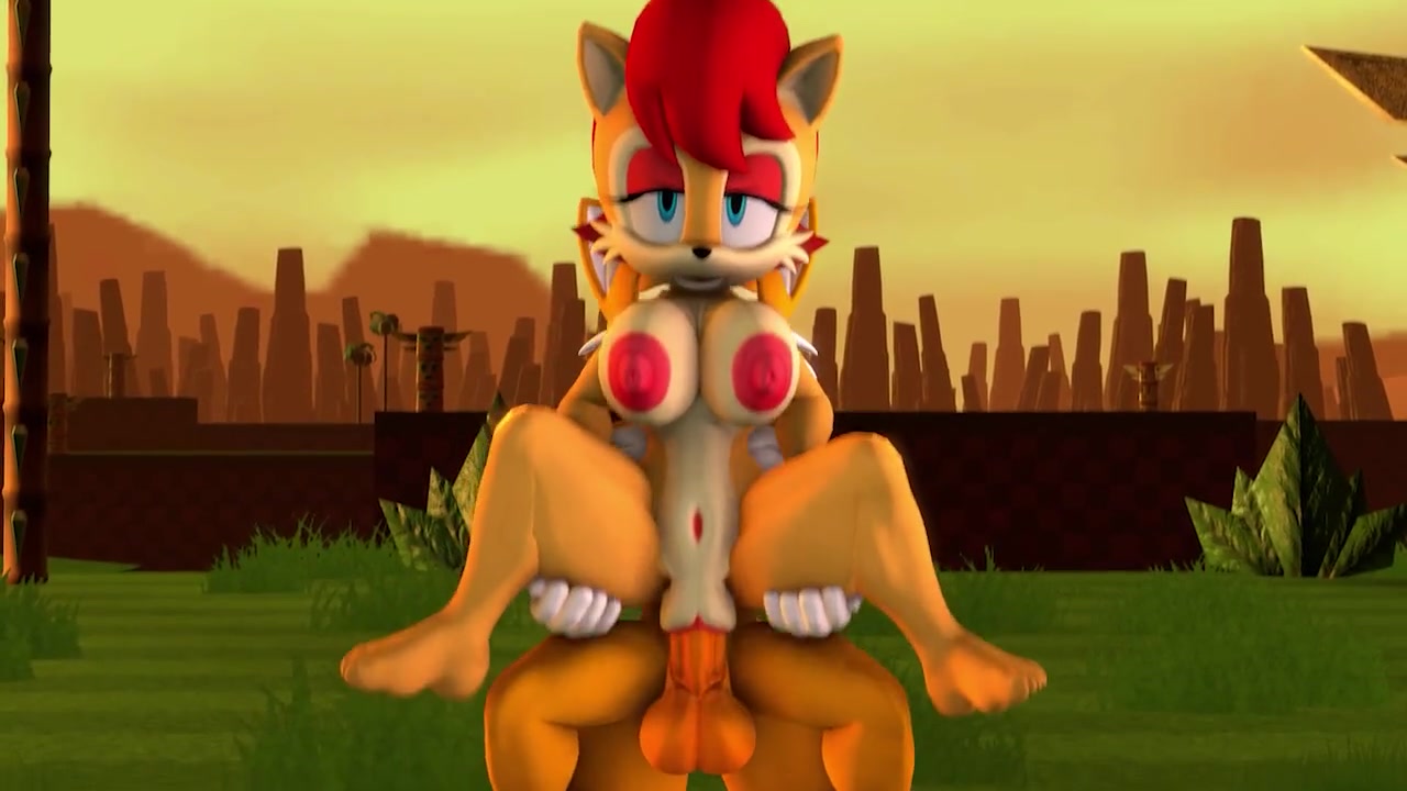 Tails e sally colegial tentáculo futanari erótico