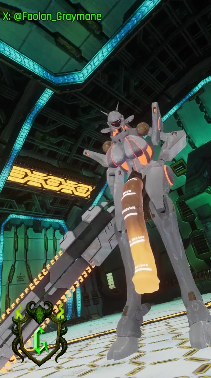 ふたなり女学生触手エッチ任務