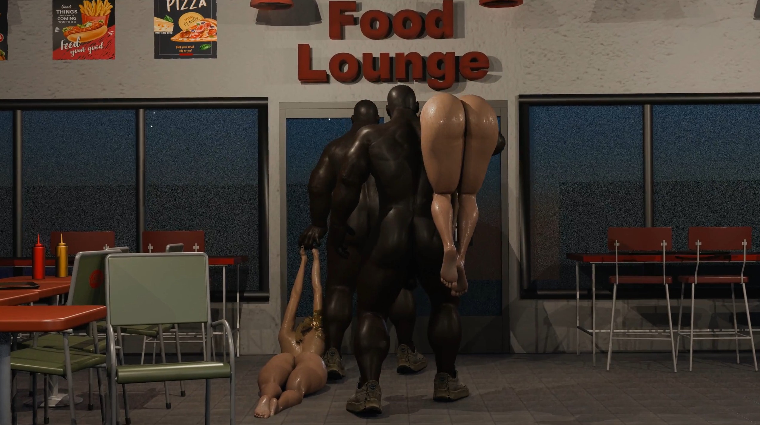 طالبة فوتاناري 4k60fps هنتاي مأخوذة بالمخالب من mangoman