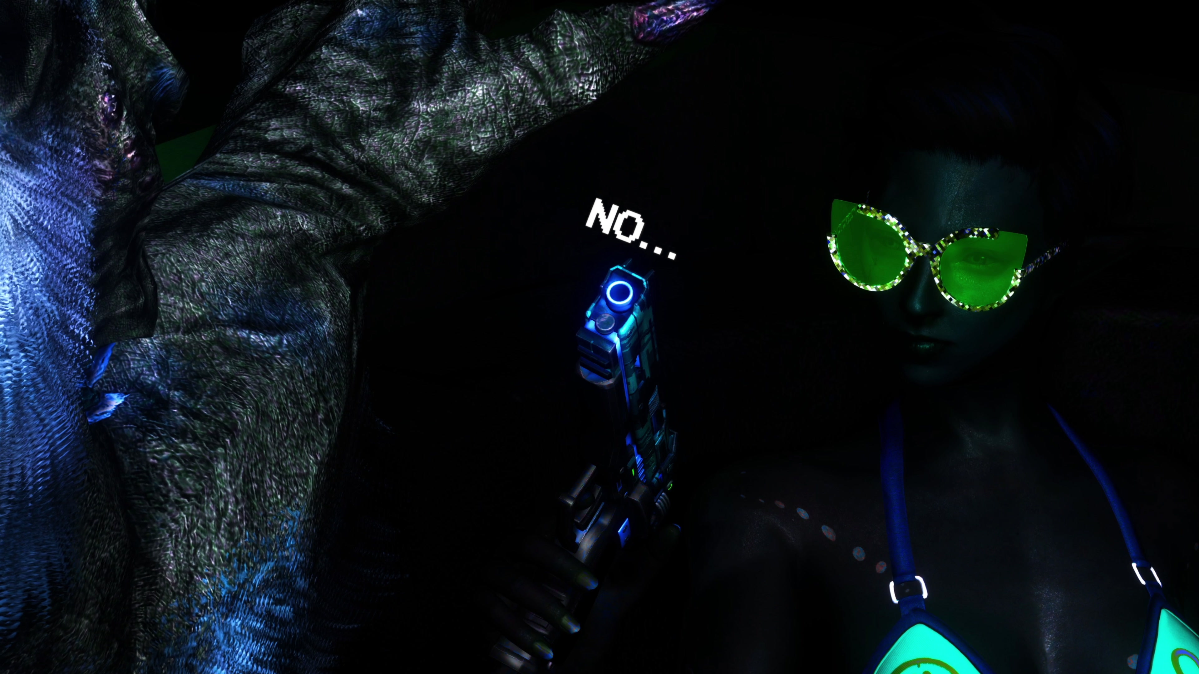 Vol futanari de tentacules d’écolière sexy