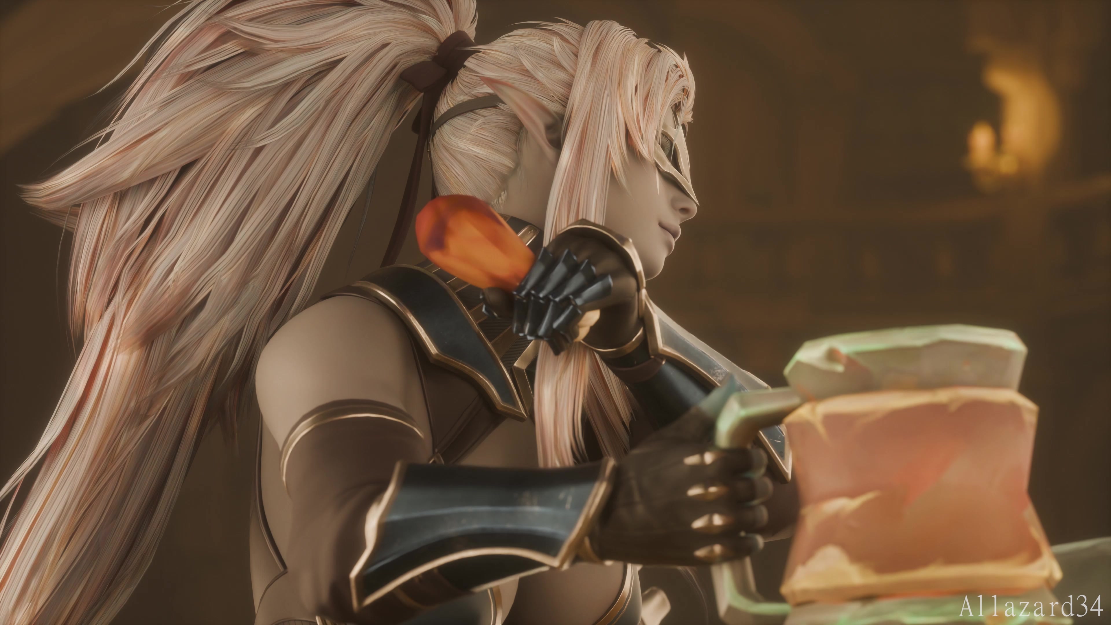 همسات الحانة المظلمة: فتات مدرسية فوتاناري بمخالبية إيتشي