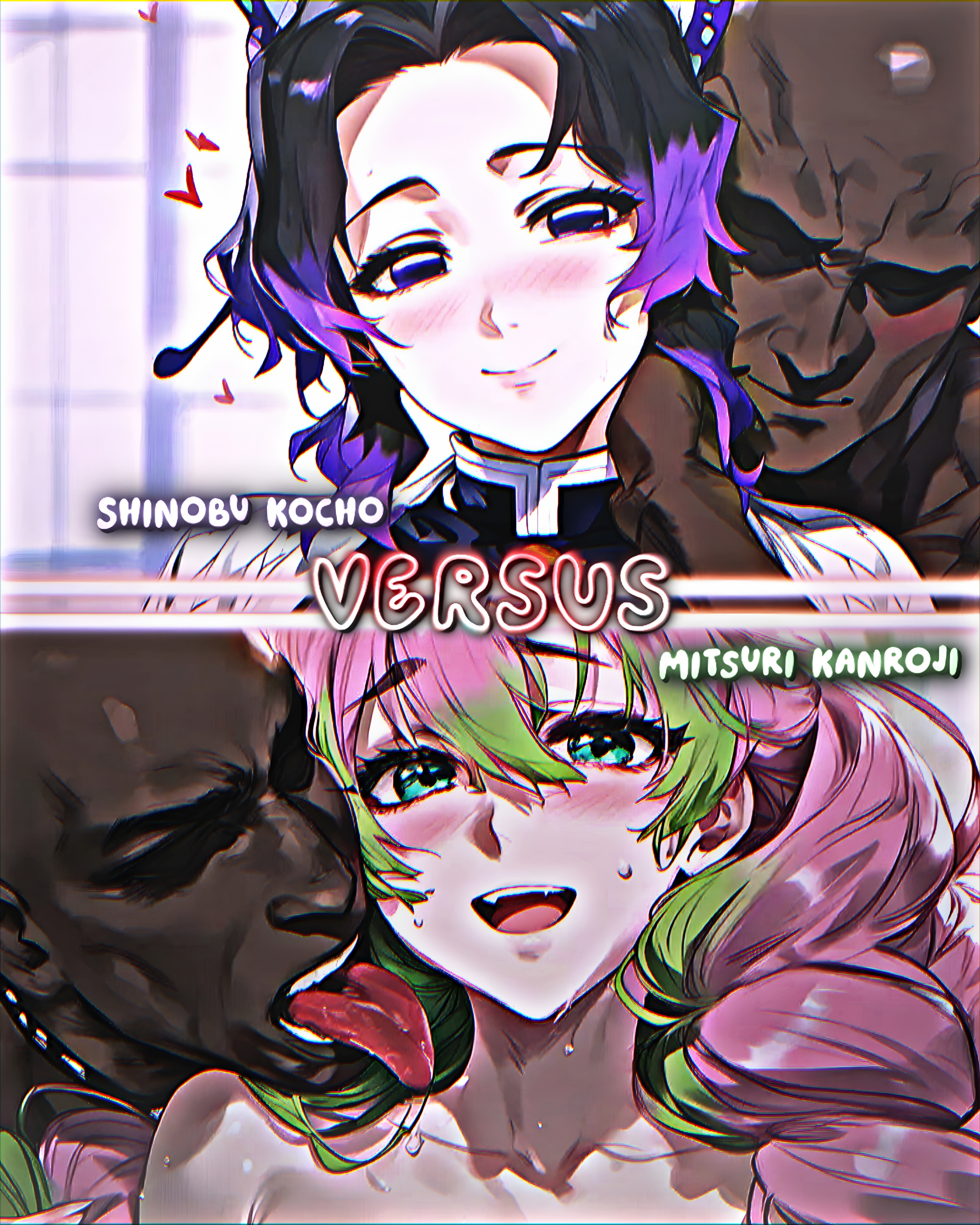 Mitsuri shinobu hentai futanari tentacle ecchi schoolgirl clash