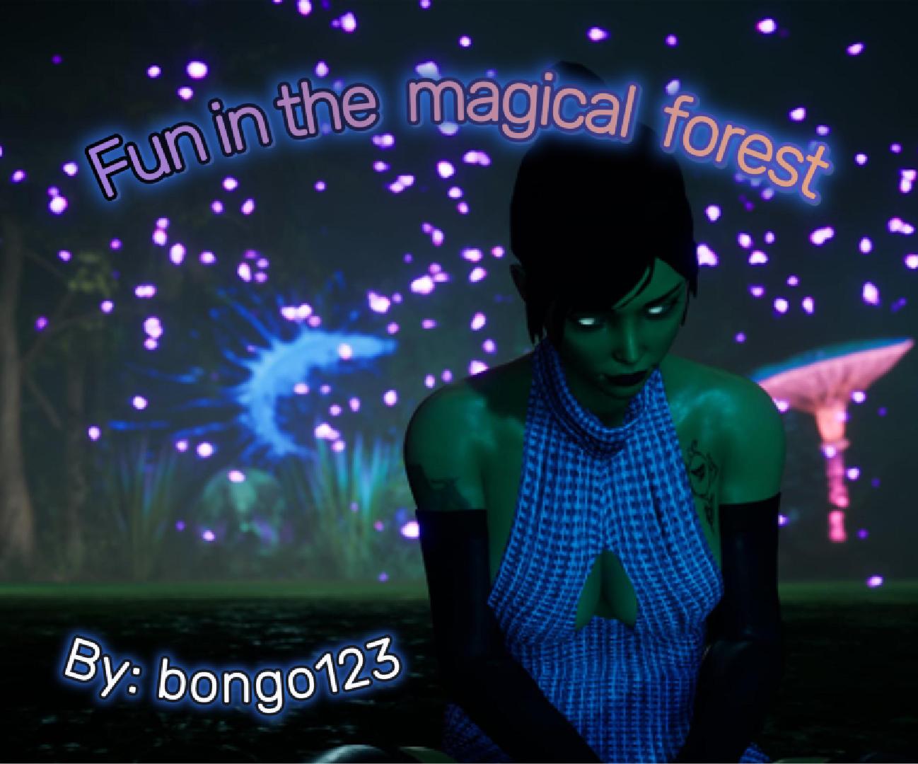 Magical forest tentacle futanari schoolgirl ecchi