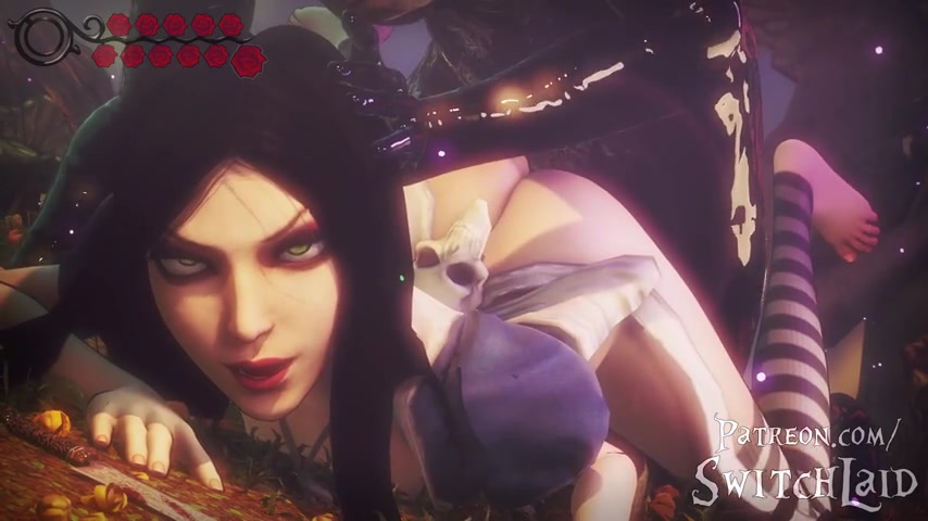 Lolita alice liddell en ecchi futanari con tentáculos