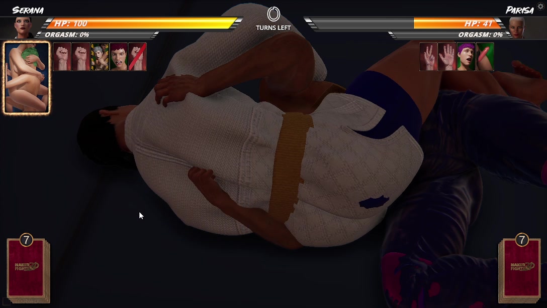 3d-erotik-kampf mit tentakeln und nackter futanari-schulmädchen