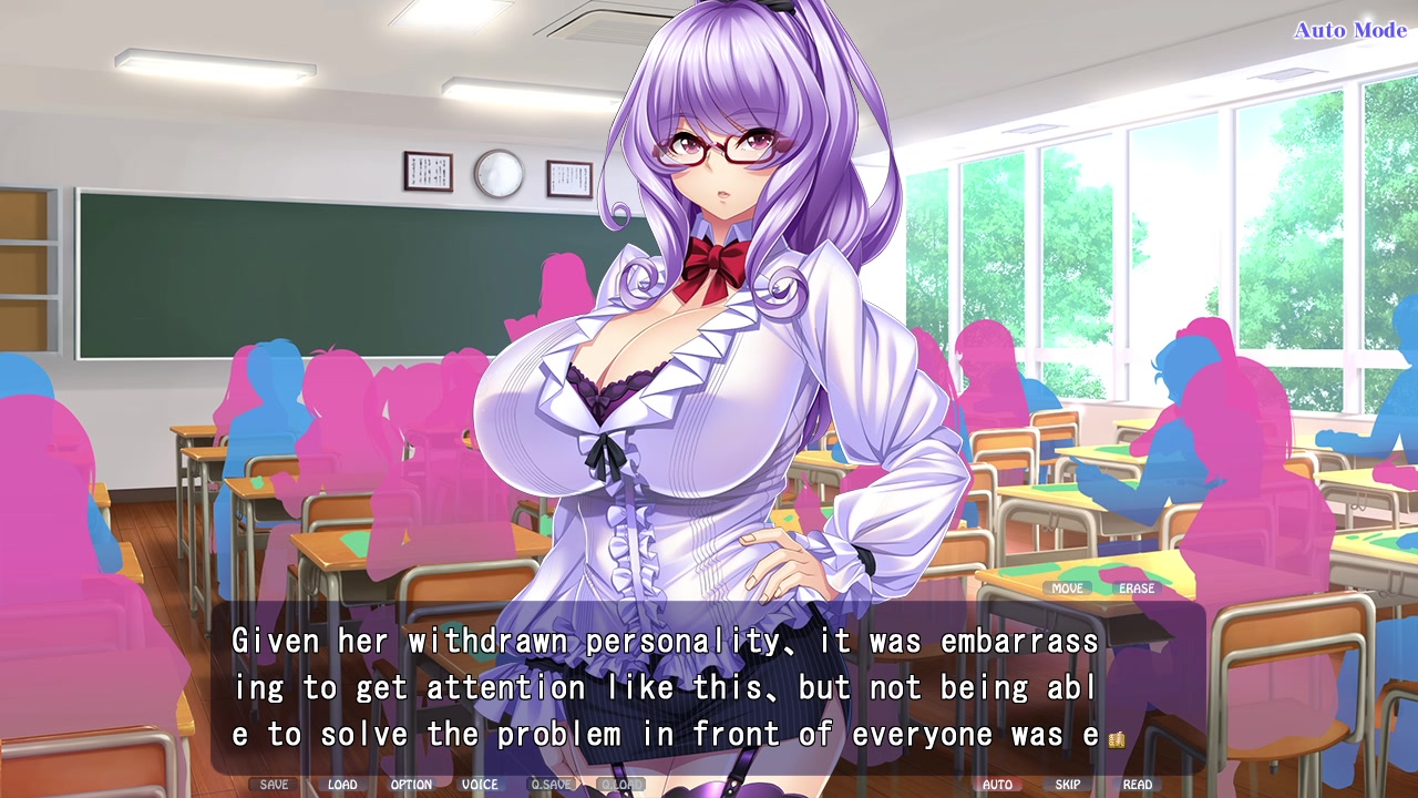 Princesa heart link: dança erótica futanari de colegial com tentáculos