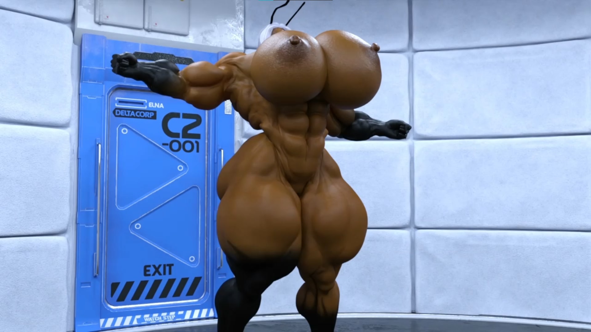 Infestation de xeno-tentacules sur écolière futanari écchi