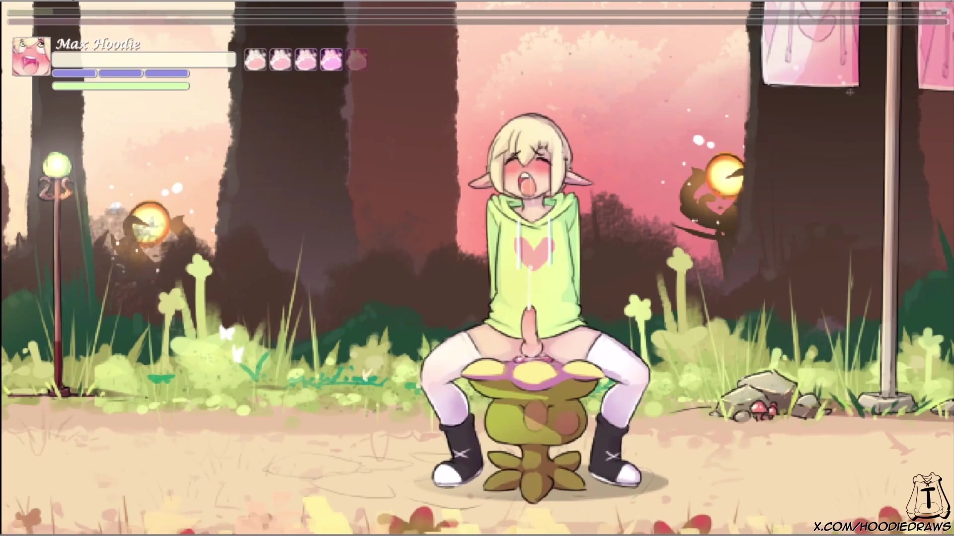 精灵麦克斯的最爱：女学生触手扶她色色