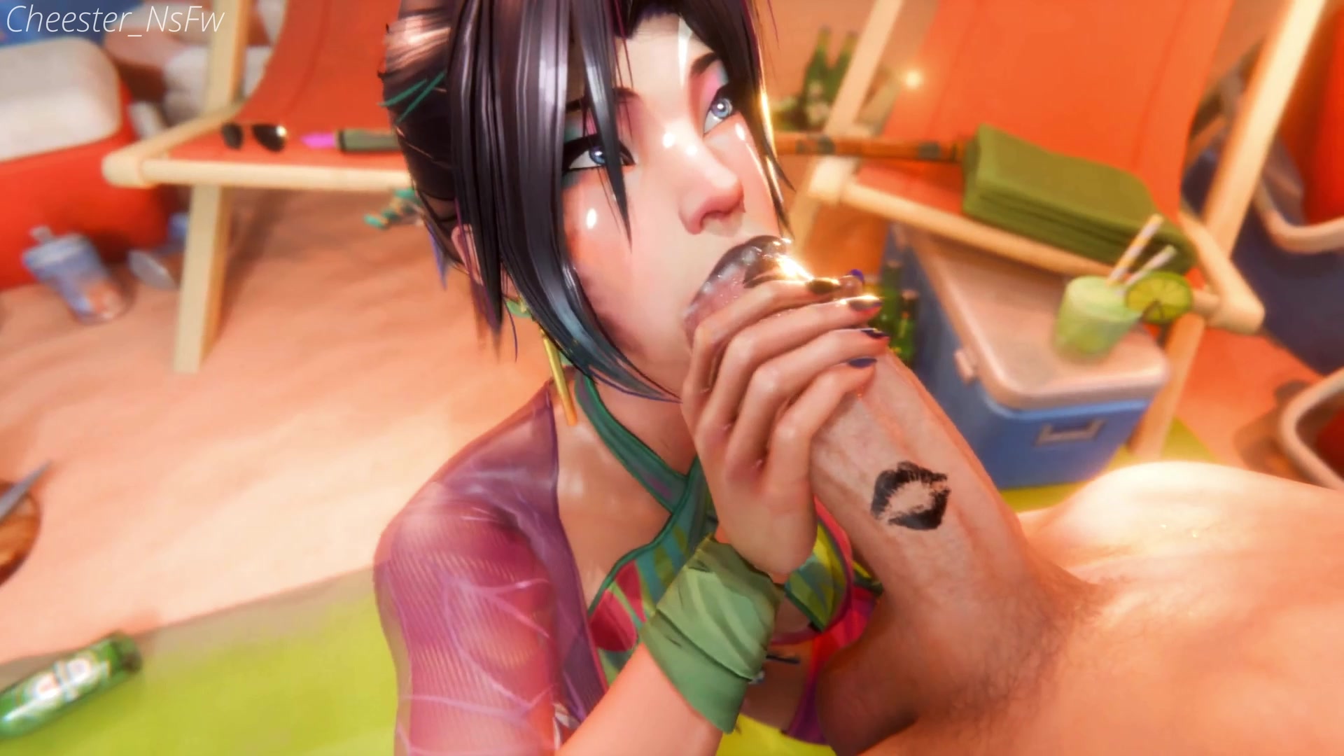 灵蝶海滩口交巨根角度