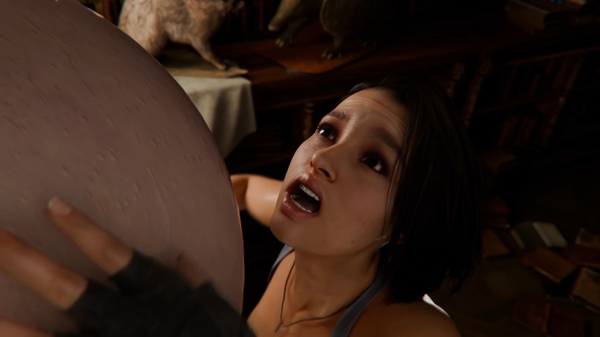 扶她女伯爵迪米特雷斯库钉翻吉儿·瓦伦丁