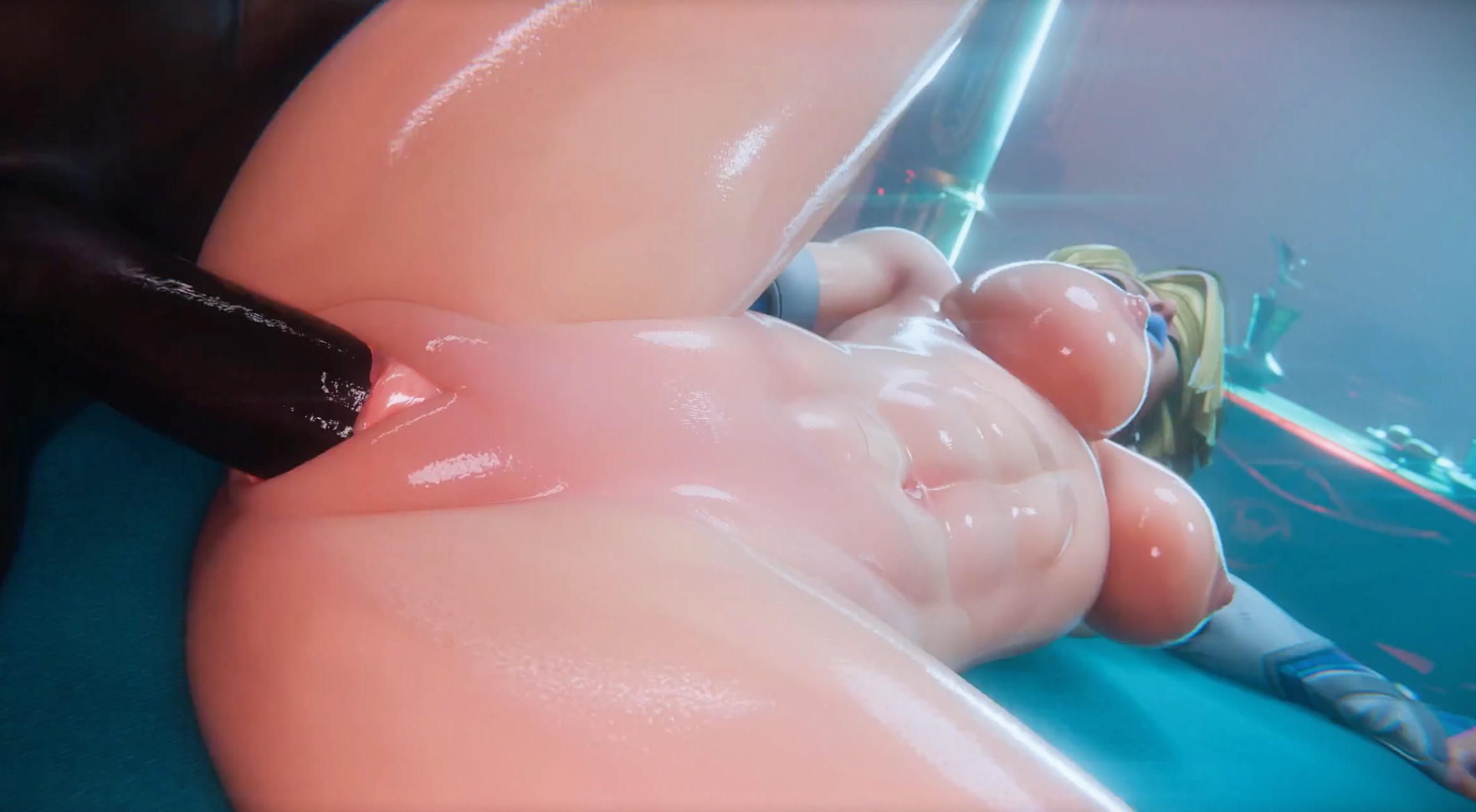 एम्मा फ्रॉस्ट ब्लैक से साइडवेज़ 4k60fps में