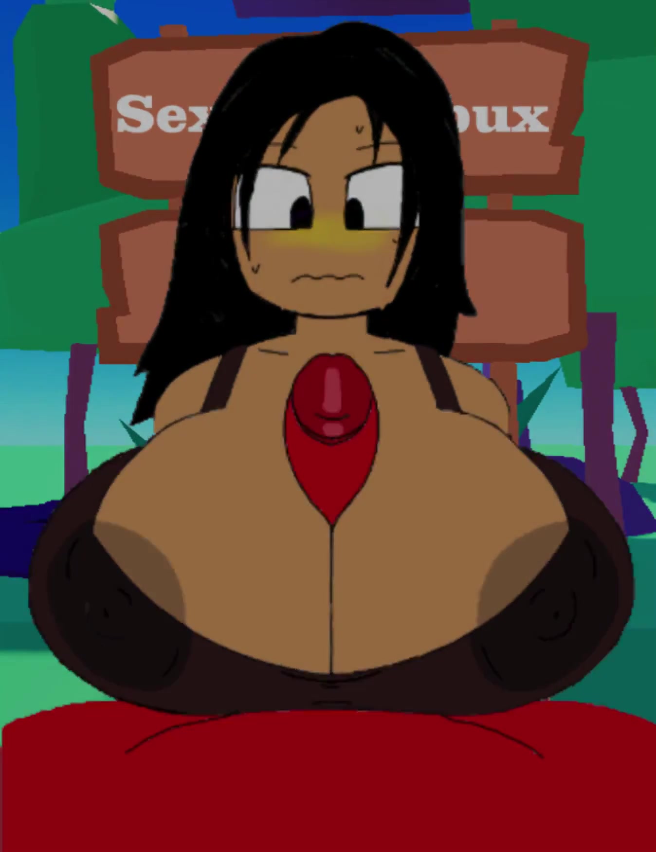 Robloxビートバンガー手無し触手ふたなり女子校生