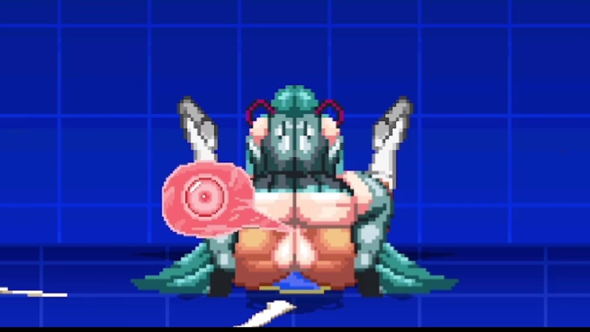 Chun li besiegt von futanari-schulmädchen miku im tentakel-ecchi-kampf