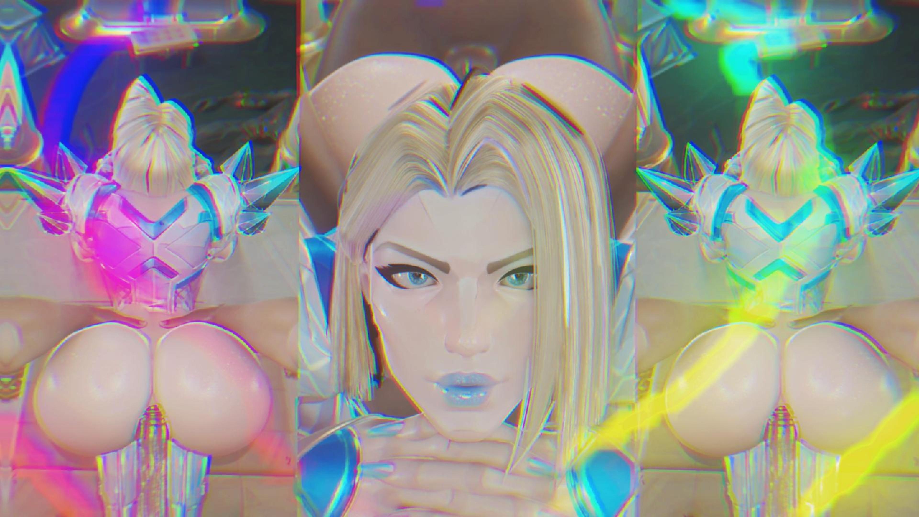 マーベル・ライバルズ・グーニング：女子校生触手ふたなりエッチ