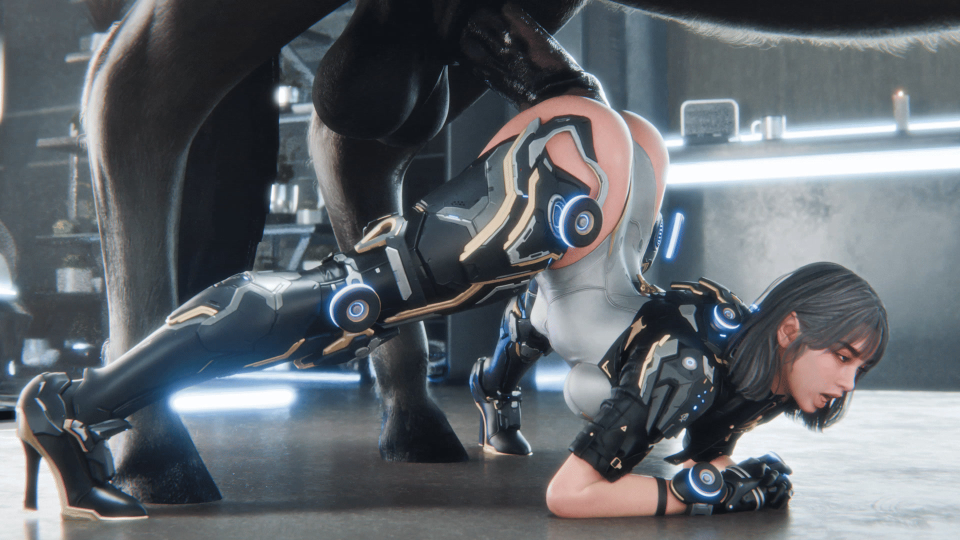 粗马屌毁掉终极兔女郎