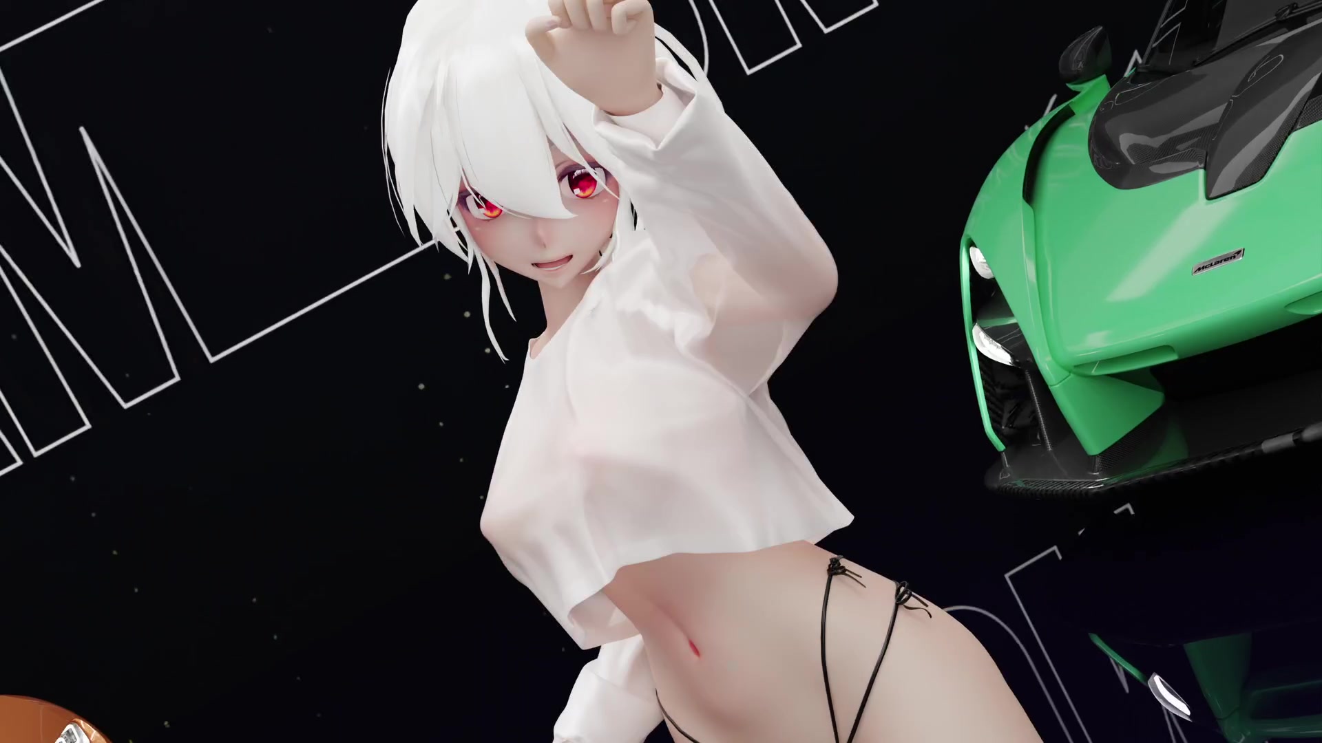 Haku, la peor colegiala cachonda tentáculo futanari