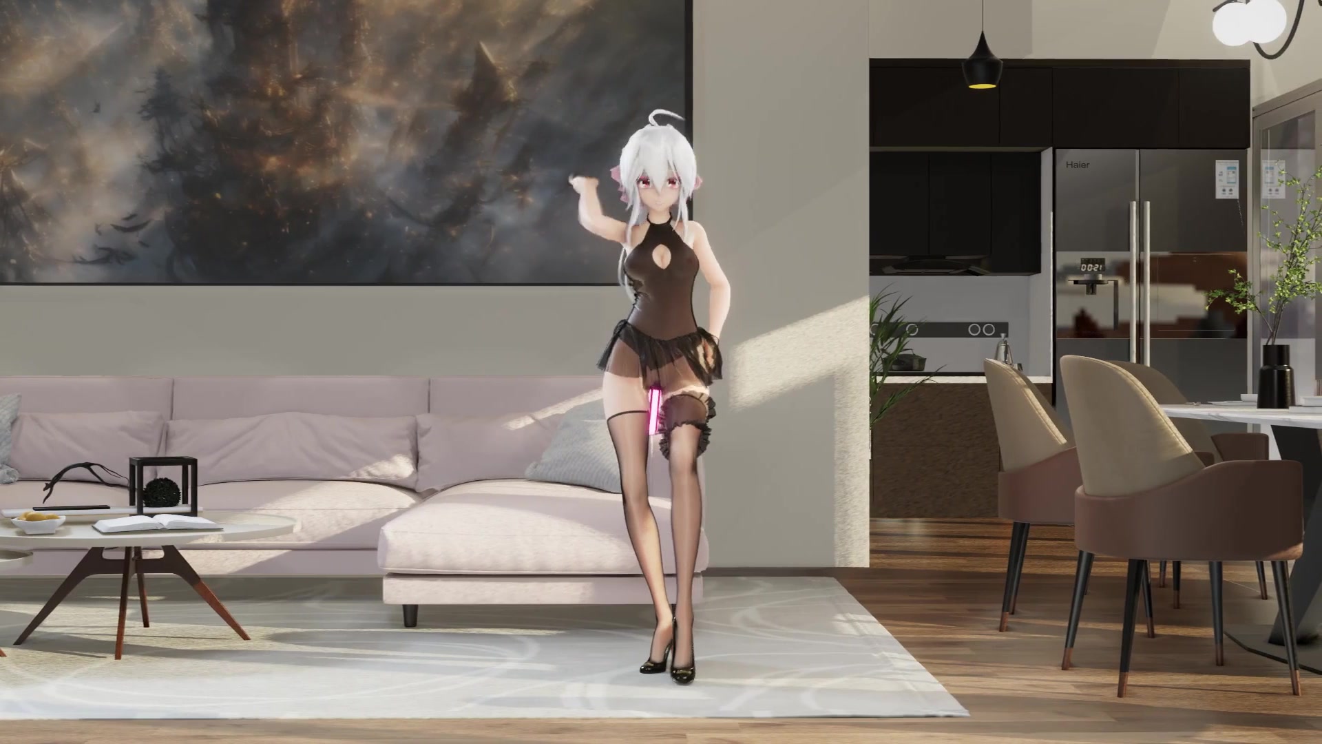 [haku] хентай-пародия на (g)i-dle tomboy