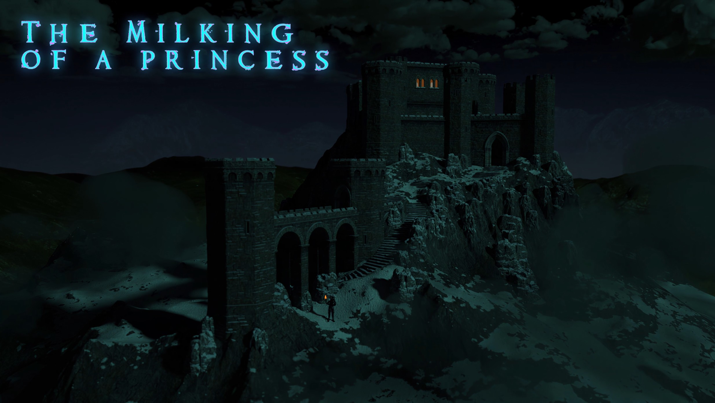 доение принцессы щупальцем-футанари в 4k60fps