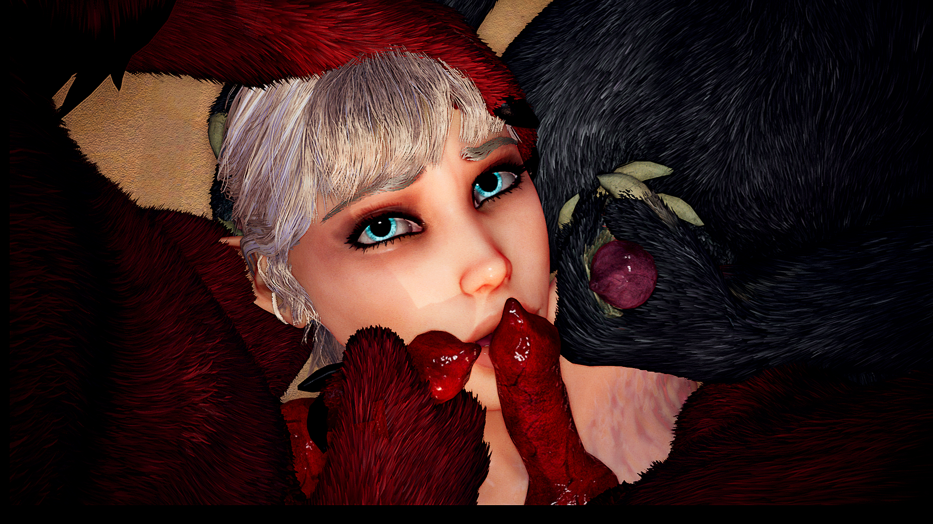 пойманная эльфа с большой грудью и бесконечное наслаждение всеми ды...