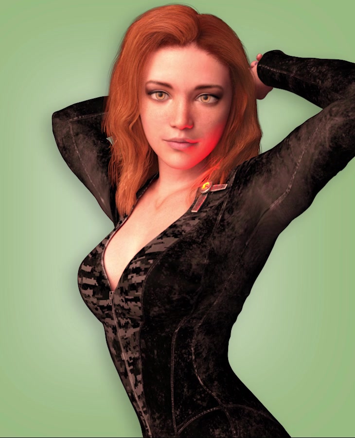 Schulmädchen-futa im tentakel-ecchi-anzug