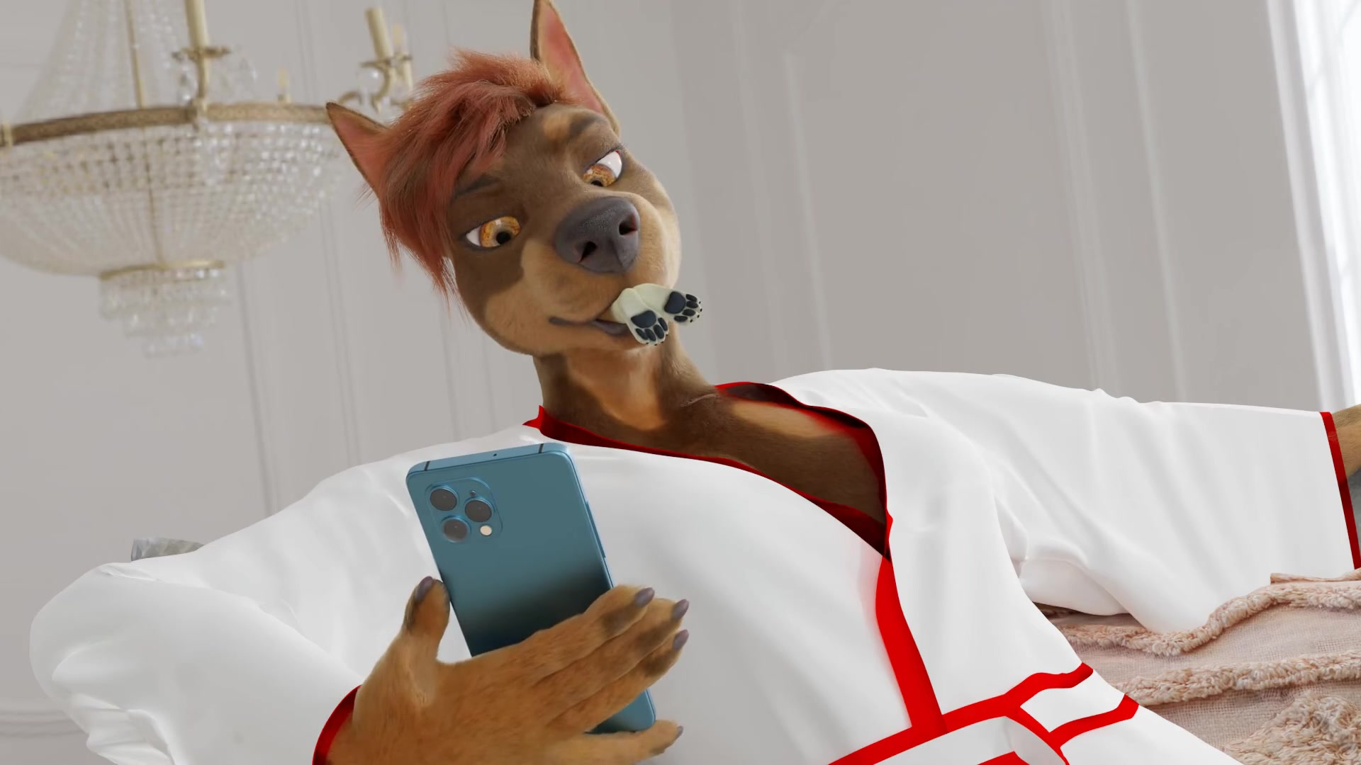 Verbegar desamarrada em vore oral com tentáculos futa erótica