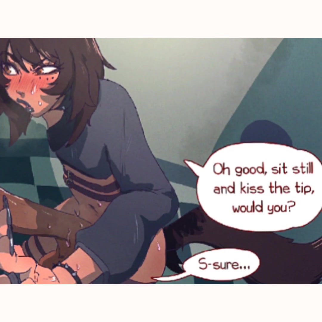 El krampus devora a su presa con su polla