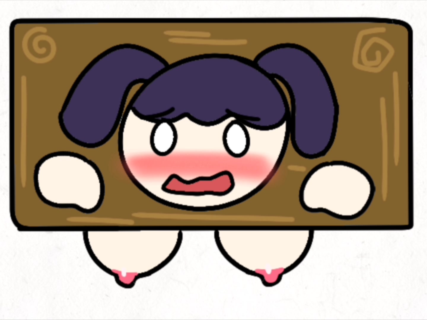 Sexy schoolgirl futanari tentacle milking