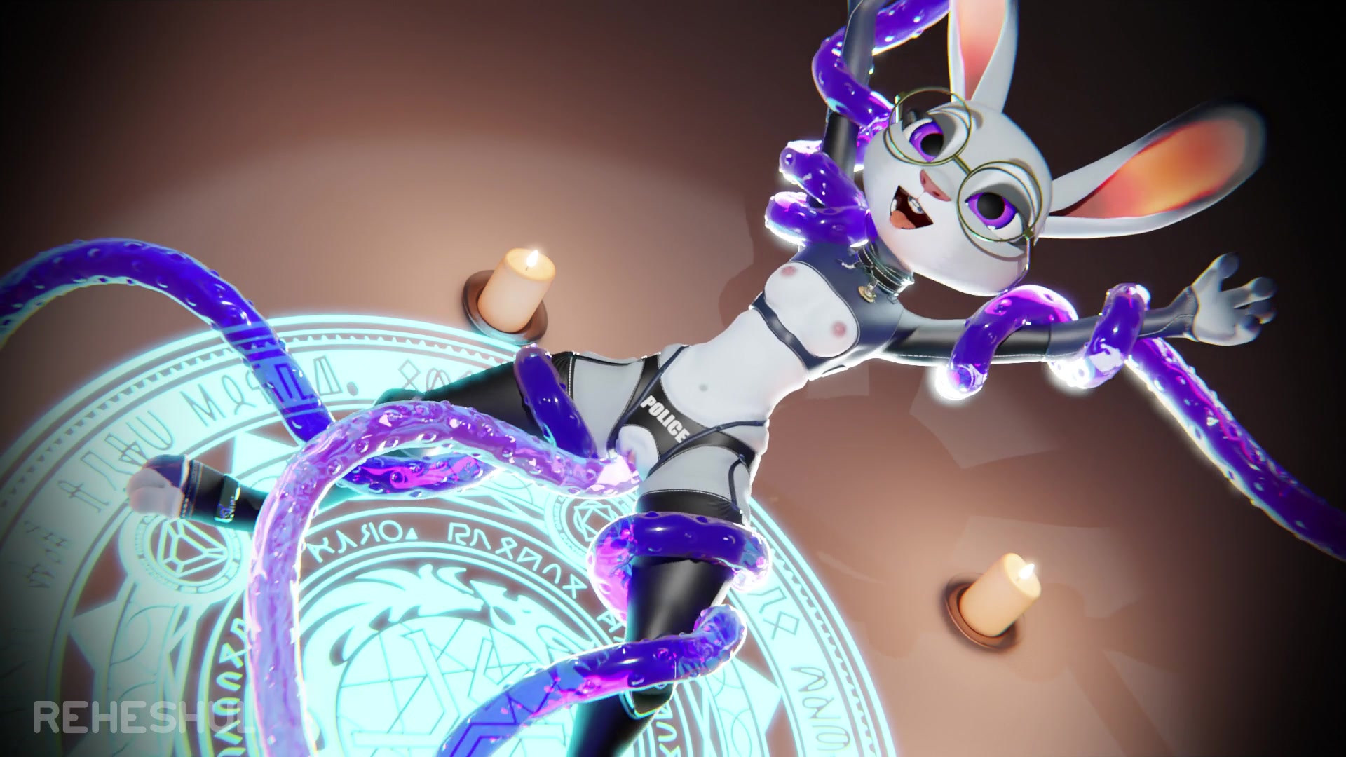 नॉटी टेंटेकल वाली फ़ूटानारी बनी