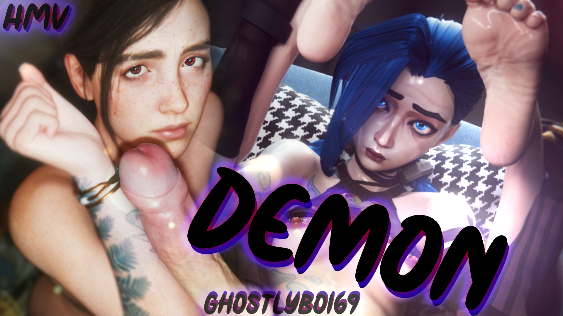 демон hmv - тентакль футанари школьница эччи