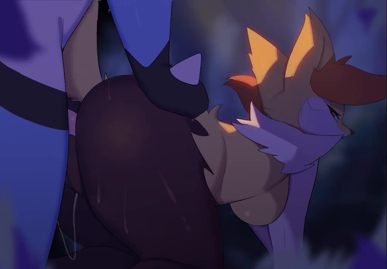 Aventura ecchi de braixen farsante