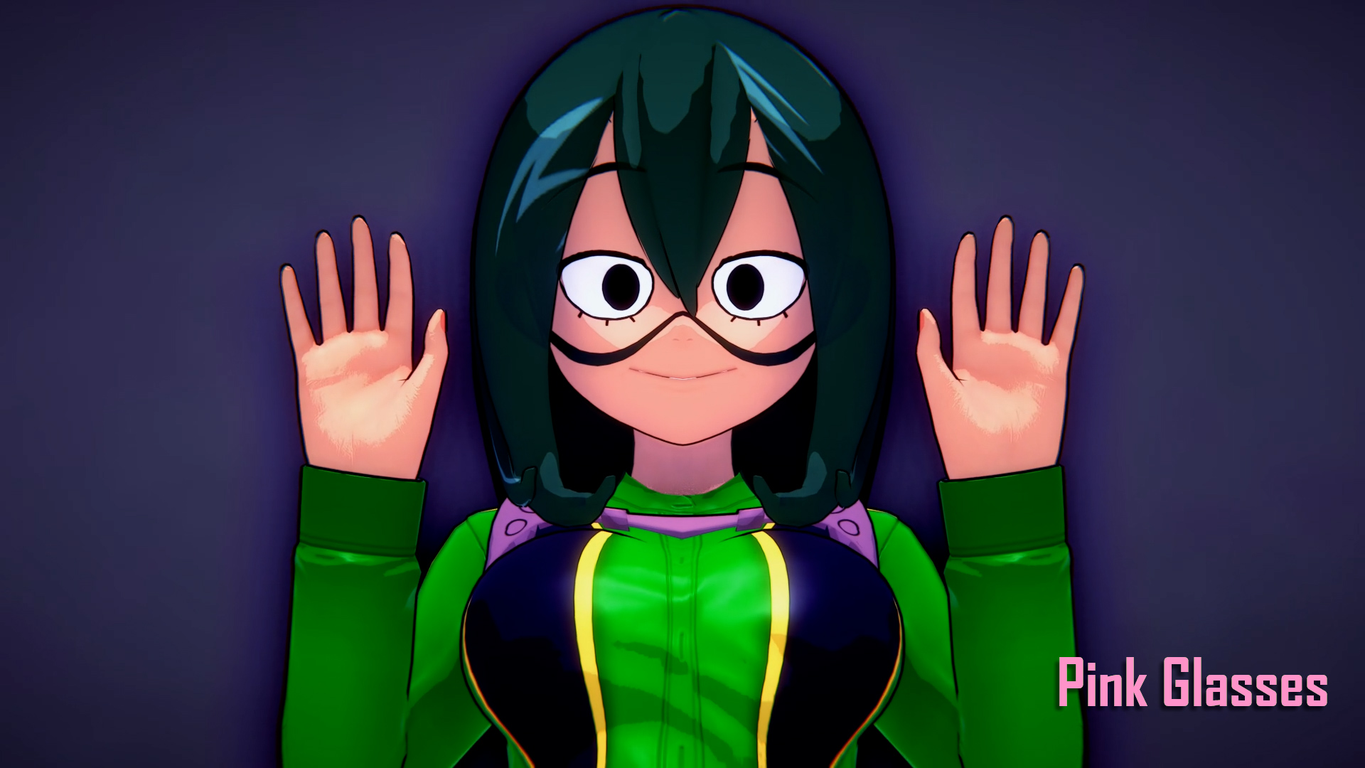 いたずらパトロール：蛙吹梅雨＆麗日お茶子ふた触手