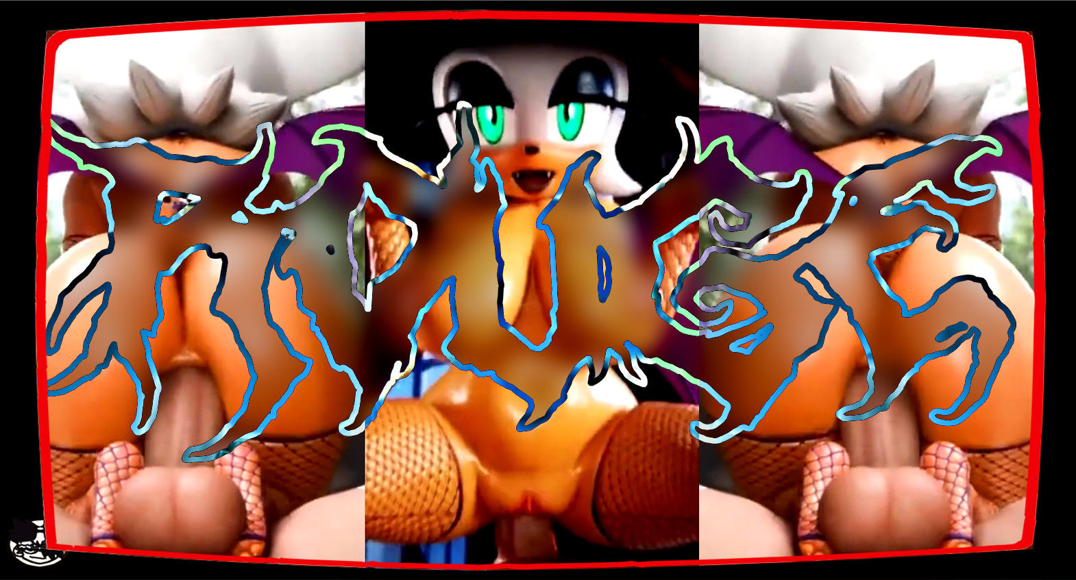 Rouge rage hmv – heiße tentakel futanari ecchi